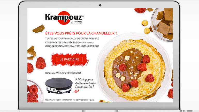 Webmarketing "Chandeleur" • Krampouz