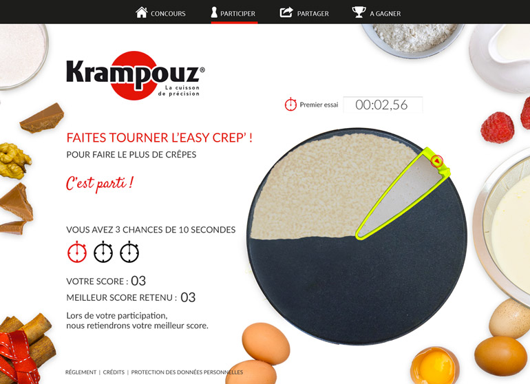 Webmarketing "Chandeleur" • Krampouz