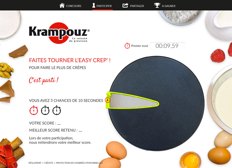 Webmarketing "Chandeleur" • Krampouz