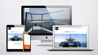 Site internet • JFA Yachts