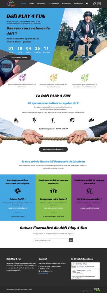 Site e-commerce • Play 4 Fun