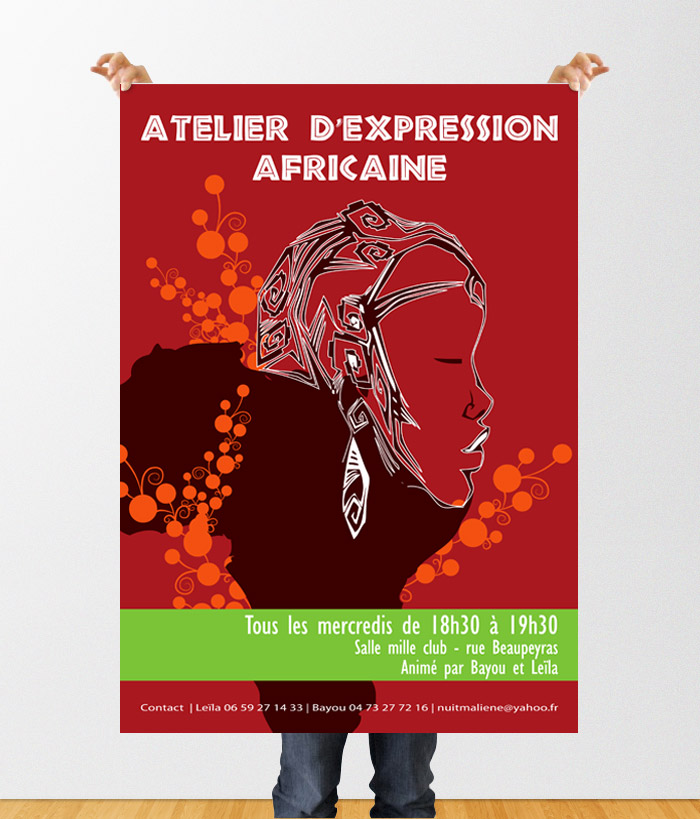 Affiche • Atelier de danse africaine