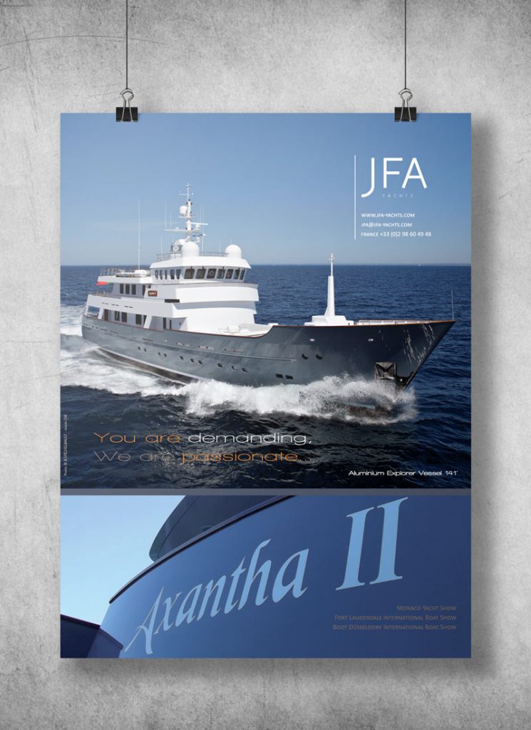 Publicités magazine • JFA Yachts