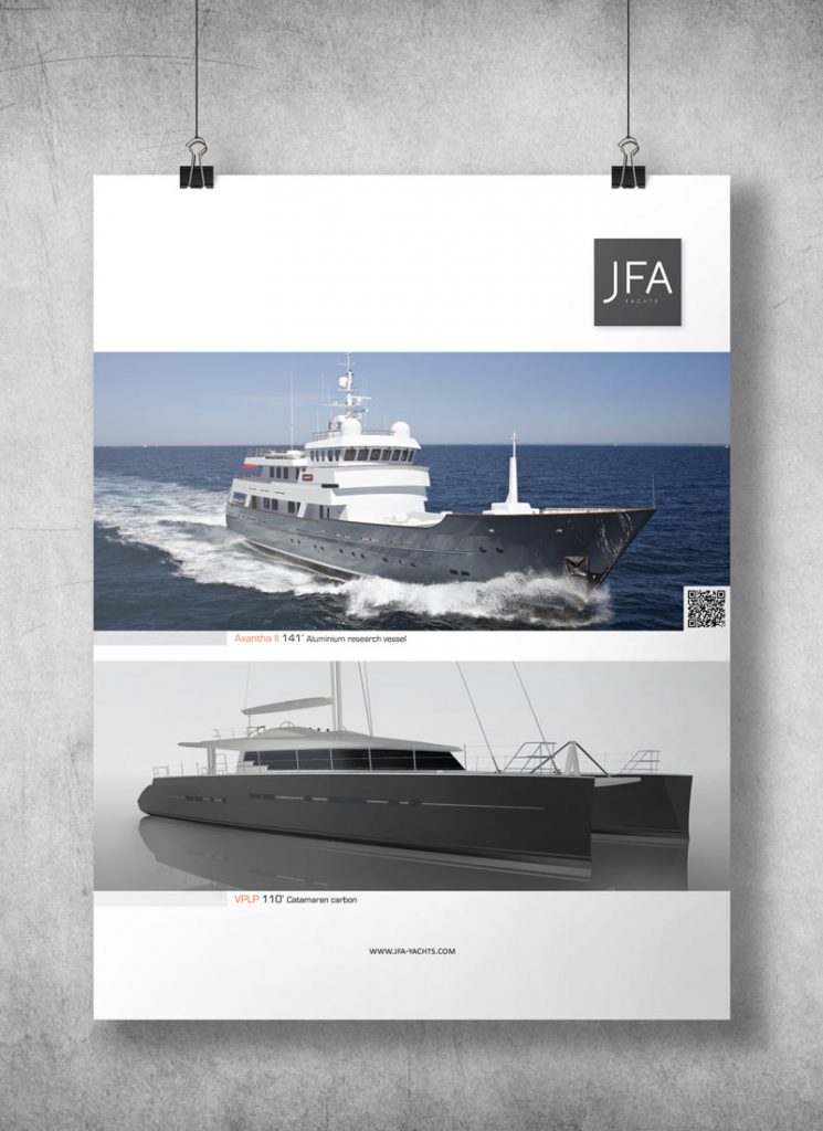 Publicités magazine • JFA Yachts