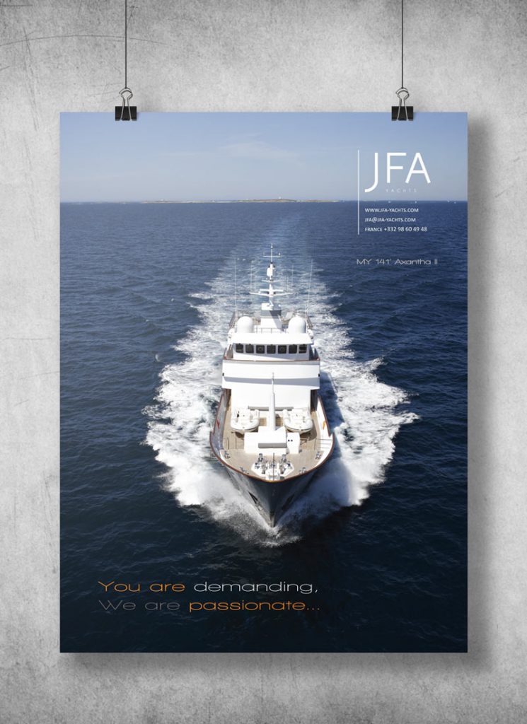 Publicité magazine • JFA Yachts