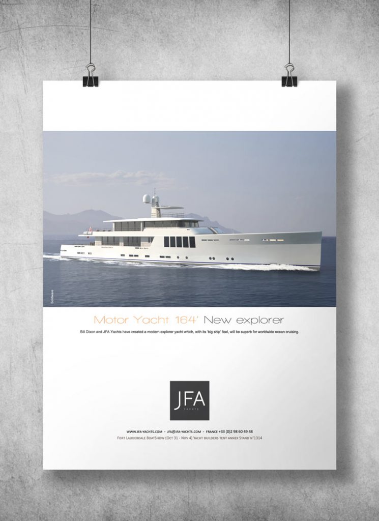 Publicité magazine • JFA Yachts