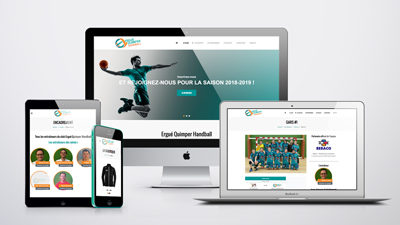 Site internet • Ergue Quimper Handball