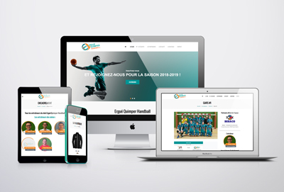 Site internet • Ergue Quimper Handball